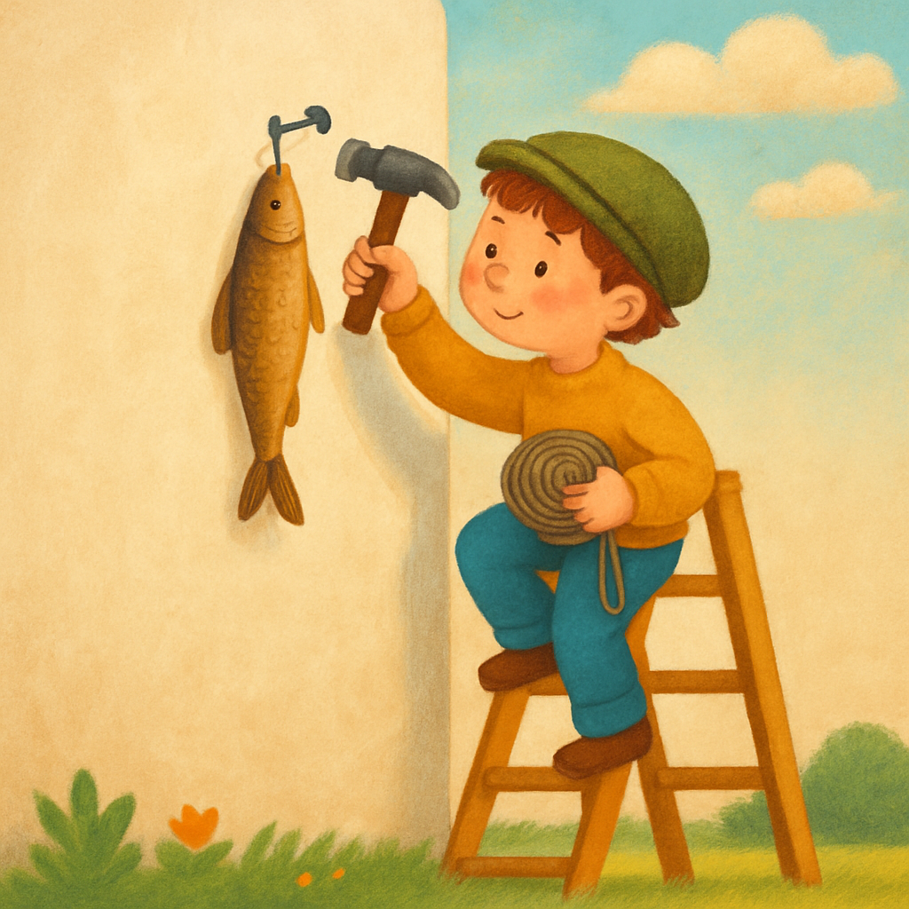 Illustration de « Le Hareng saur »